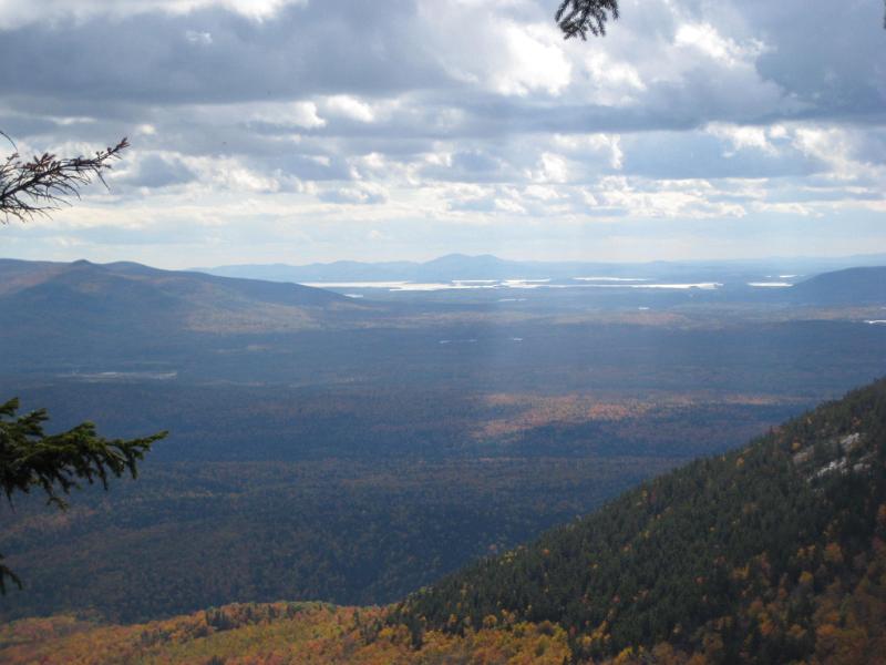 Hibbard-d (8).JPG - The view from the ledge looking towards lake Winnepasauke.